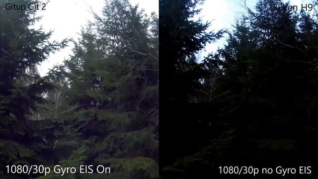 Gitup Git2 vs. Eken H9 (IMX206 Novatek 96660 vs. OV4689 Sunplus 6350) - Banggood смотреть онлайн