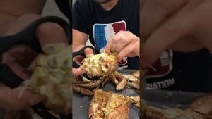 Как разделать краба волосатика
