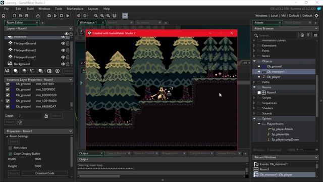 Создание платформера. Часть 3 - Ближний бой[Game Maker Studio 2]