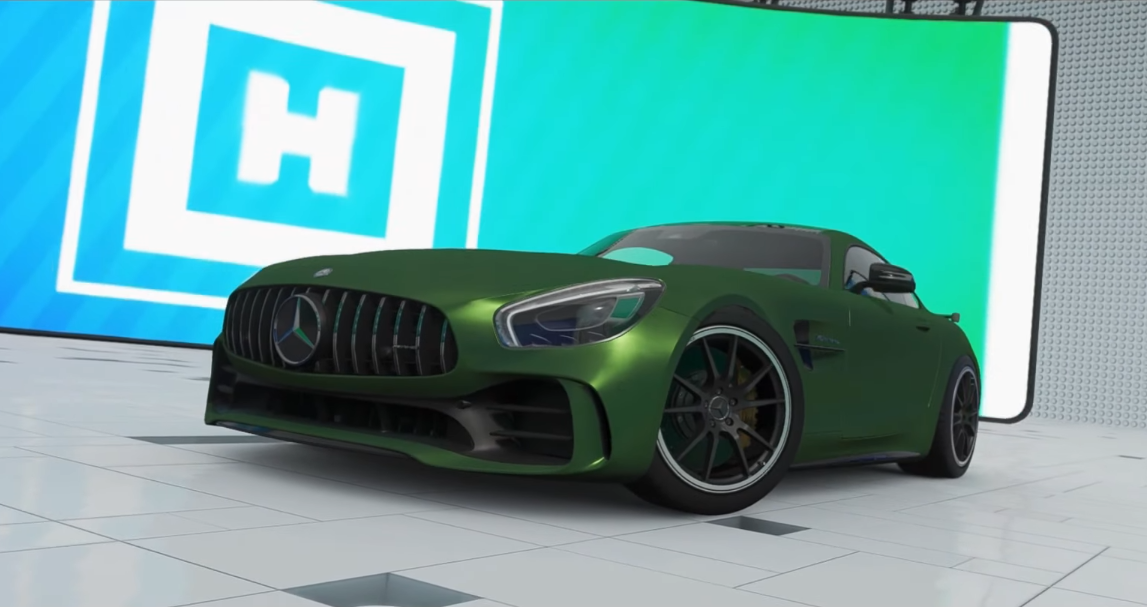 Forza Horizon 4 PC 21:9 Mercedes AMG GT R 2017 Кольцевая трасса Три поля