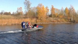 Испытание аэролодки Strong