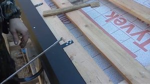 Шаблон для монтажа обрешетки под металлочерепицу