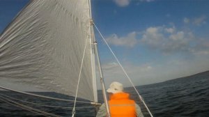 Байдарка под парусом (Kayak sailing) 2021
