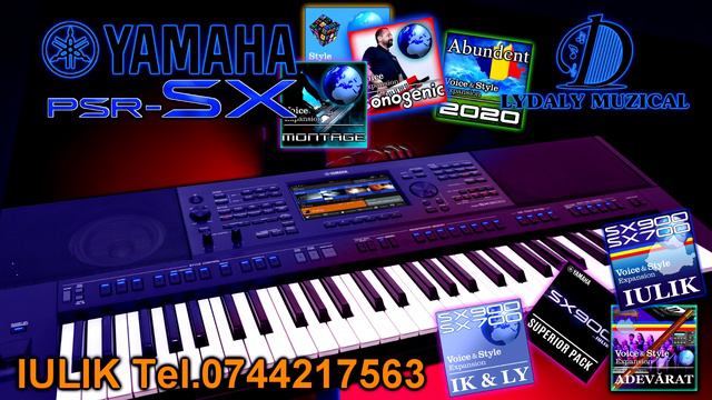 YAMAHA GENOS PSR Tyros - seturi IULIK смотреть онлайн