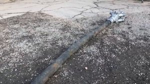 Испытания всасывающих рукавов диаметром 125 мм на давление.пожарная часть 9