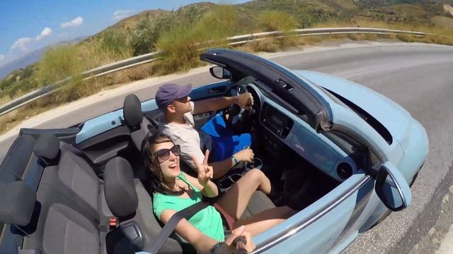 Летний отдых на острове Крит Греция город Малия и побережье на автомобиле | GoPro Hero 4 Black смотреть онлайн