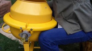 Как Собрать Бетономешалку своими руками. Timelapse видео