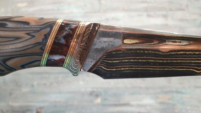 Ламинат "попугай", микарта, мокуме-гане смотреть онлайн