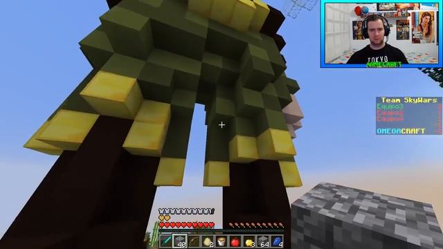 ASI DE FACIL ES GANAR | MINECRAFT SKYWARS TEAM смотреть онлайн