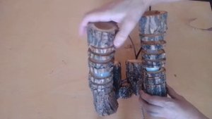Оригинальный СВЕТИЛЬНИК ИЗ ДЕРЕВА в японском стиле СВОИМИ РУКАМИ  Деревянный светильник в стиле лоф