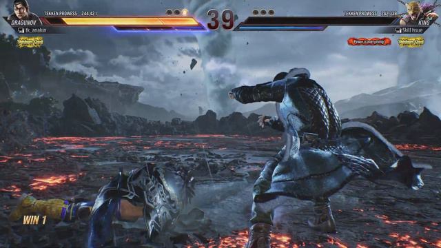 Tekken 8 - JDCR Aggressive (Dragunov) Vs Insane King Player High Level Replay