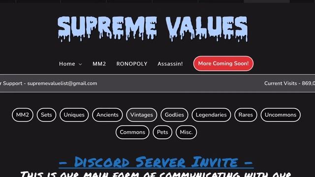 Reaction to the supreme values list | ROBLOX | MM2 смотреть онлайн