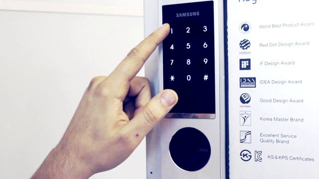 Установка и программирование пульта д/у к электронным замкам Samsung смотреть онлайн