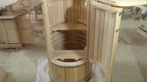 Кедровая Овальная фитобочка с опциями