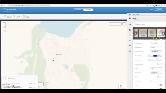 Как создать интерактивную карту в сервисе Carto
