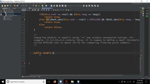 JAVA Bangla Tutorials 29 - Exercise 5 The MyComplex Class