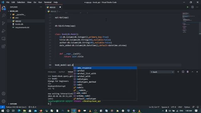 Create A REST API with Python Flask and Flask-RestX -Project Tutorial смотреть онлайн