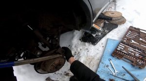 INFINITI FX35. ЗАМЕНА ТОРМОЗОВ. КОЛОДКИ. ДИСКИ