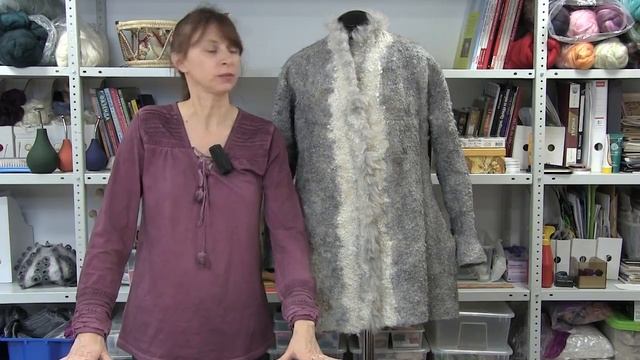 Пальто из флиса (онлайн курс). Демонстрация готового изделия смотреть онлайн