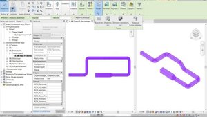 Revit MEP. Как изменить тип воздуховода