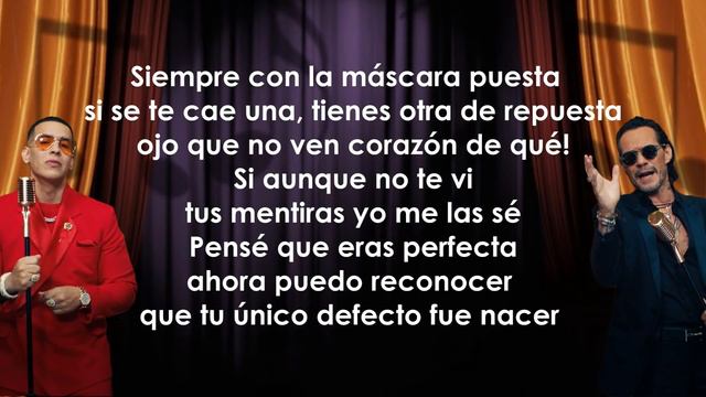 Daddy Yankee, Marc Anthony - De Vuelta Pa La Vuelta (Letra/Lyrics) смотреть онлайн