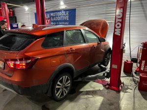 Замена масла в вариаторе Lada Vesta Cross Jatco Jf015e