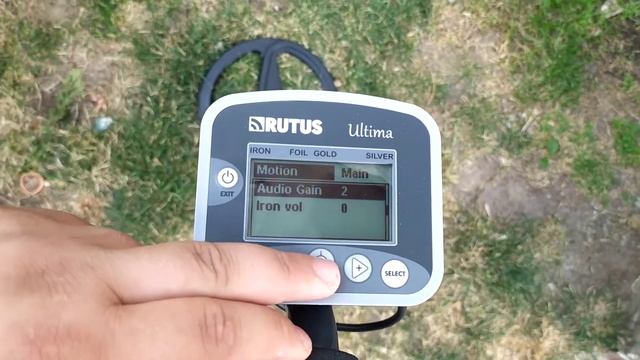 Rutus Ultima Для поиска мелких объектов или замусоренной территории, а также пляжа