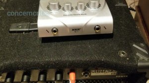 Karaoke Microphone Sound Mixer with echo - Unboxing and testing