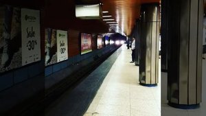 Старые вагоны метро в Будапеште