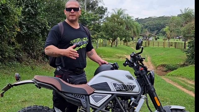 Scrambler 300 , Serna Motos , Diego Portillo, Test Ride . смотреть онлайн