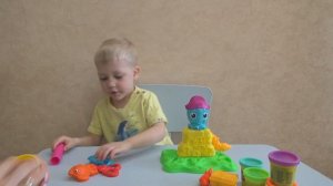 Плей до Веселый Осьминог Play doh видео для детей