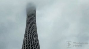 The Pearl River, Liede Bridge and Canton Tower in Guangzhou China!