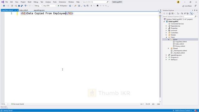 Data Bulk Copy From Table to Table [ASP.NET Core] | SQL Server смотреть онлайн