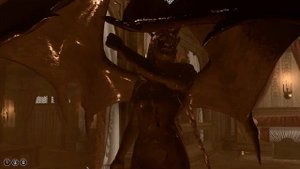 Baldur's Gate 3 - Сцена ревности Лаэзель, после измены с Мизорой