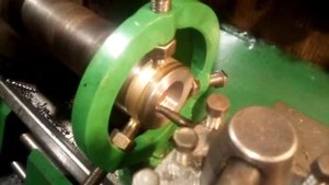 #токарный#станок#токарка#металлообработка. Самодельный люнет для токарного станка тв 4.