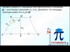 ОГЭ-24. Площадь трапеции