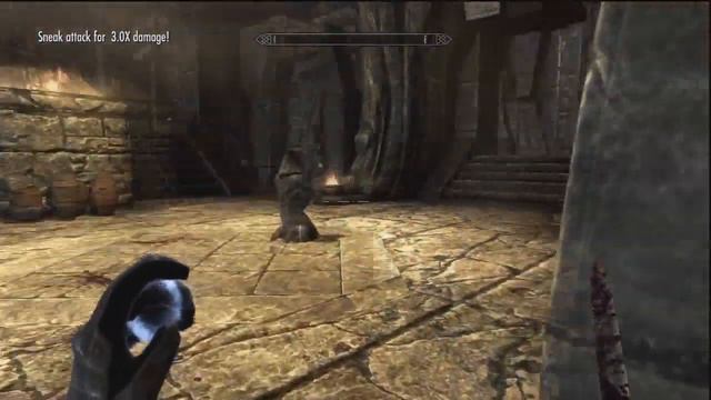 Skyrim Tip: Sneak To Level 100 In Minutes смотреть онлайн