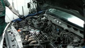 TOYOTA HARRIER двс 2AZ-FE ремонт гбц часть 1