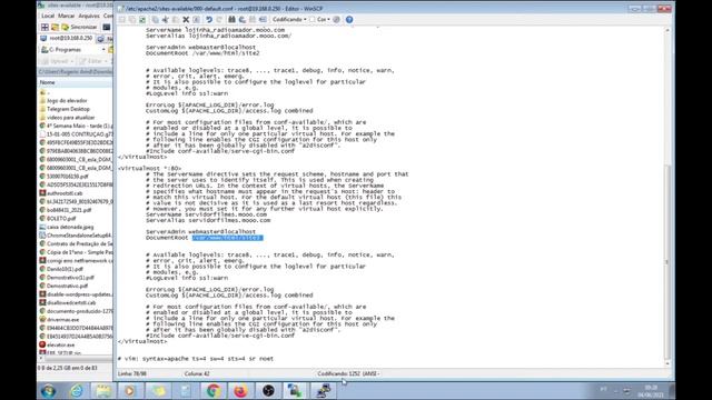 Configurando o Virtual Hosts no Ubuntu Server смотреть онлайн