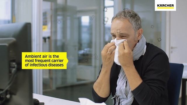 Reduce The Spread of COVID 19 With The Kärcher AF 100 Air Purifier смотреть онлайн