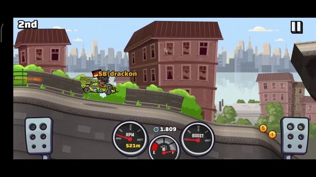 unlucky race ?- daily challange fury road - hill climb racing 2 смотреть онлайн