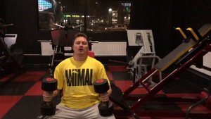 Жим гантелей вверх по биомеханике. Правильный жим вверх / Железный Оберег