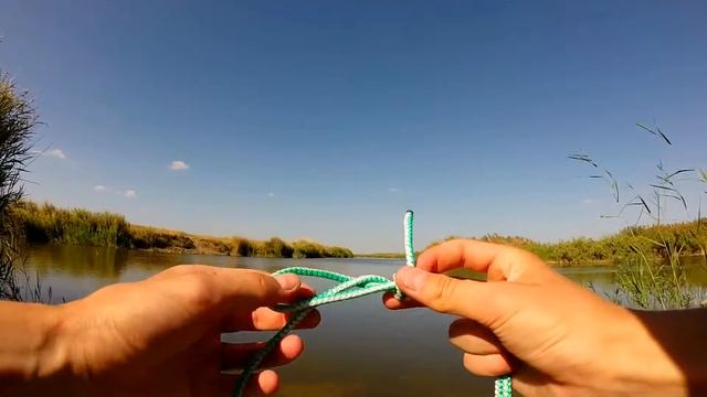 Обучение узлу "Шкотовый".Туризм.Рыбалка.Fishing смотреть онлайн