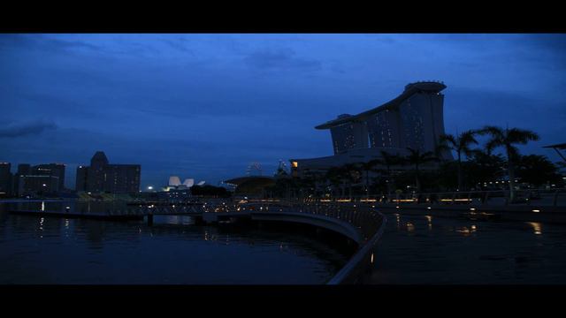 Timelapse - Marina Bay Sands & SG Flyer смотреть онлайн