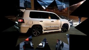 Автомобиль Lexus LX570  тюнинг.
