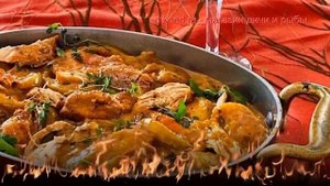 Рецепты из фазана - как приготовить фазана пошаговый рецепт - Фазан по-нормандски с яблоками и луко