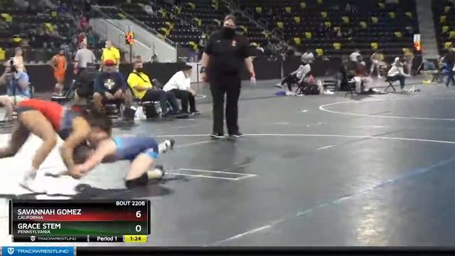 High School Girls 138 Savannah Gomez California Vs Grace Stem Pennsylvania смотреть онлайн
