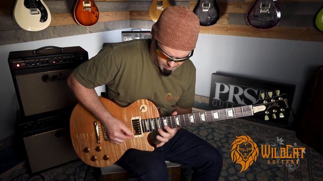 Gibson Les Paul Studio Premium Plus Natural - DIAMONDS IN THE ROUGH!! смотреть онлайн