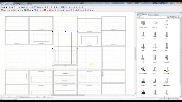 Наглядный пример проектирования кухни. смотреть онлайн