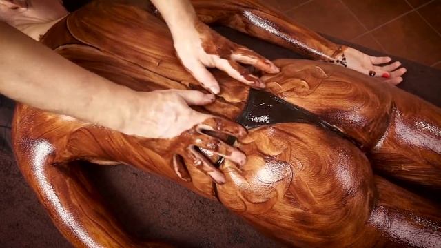 Шоколадный массаж. Арома-стиль.